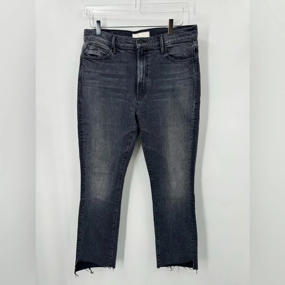 MOTHER High Waisted Rascal Ankle Step Fray in Roadtrip Renegade size 32 B167 - Picture 2 of 6